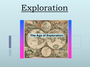 Exploration: Traders, Explorers, and Colonists
