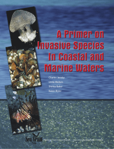 invasive species - the National Sea Grant Library