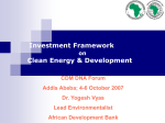 Clean Energy Framework