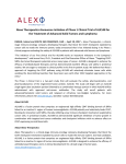 Alexo Therapeutics Announces Initiation of Phase 1 Clinical Trial of