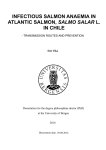 INFECTIOUS SALMON ANAEMIA IN ATLANTIC SALMON, SALMO