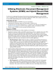 (EDMS) and Hybrid Record Risk Management