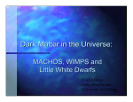 Dark Matter in the Universe:
