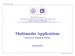 MMN-lec20-MultimediaApplications