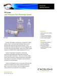 Low Pressure Gas Discharge Lamps