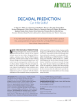 decadal prediction - The University of Edinburgh