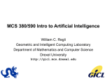 Intro-to-AI-lect-1 - Geometric and Intelligent Computing Laboratory