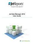 Jet Data Manager 2012 User Guide
