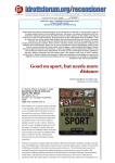 idrottsforum.org | Recension | Sociology of North American Sports
