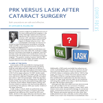 prk versus lasik after cataract surgery