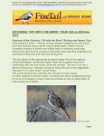 2016 Off with the Birds Itinerary v.1 29 12 2015