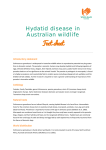 Hydatid Disease in Australian Wildlife Jul 2009