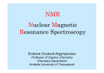 NMR Nuclear Magnetic Resonance Spectroscopy