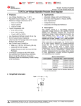 TLV431x Low-Voltage Adjustable Precision