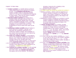 Chapter 7-8 Main Ideas • A random variable is a variable taking