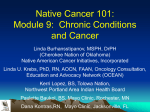 Managing Chronic Side Effects - Native American Cancer Research