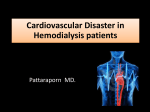 Cardiovascular Disaster in Hemodialysis patients