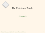 The Relational Model