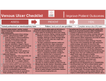 AAWC Venous Ulcer Guideline Checklist 7.13