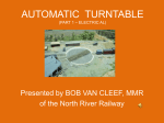 automatic turntalble - North River Railway