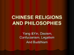 chinese religions and philosophies