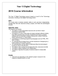 2016 Year 13 Course outline File
