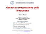 Conservation Biology Conservation Genetics