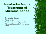 Headache HeadacheForum May 29