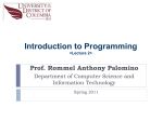 Prof. Rommel Anthony Palomino