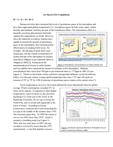 Ice Sheets ESS Compilation B > A > E > H > B>A Human activities