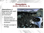 Ecosystems - Scientific Research Computing
