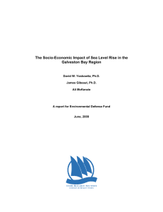 The Socio-Economic Impact of Sea Level Rise in the Galveston Bay