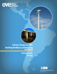 Climate Change and IDB: Building Resilience and Reducing
