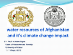 Session2_Naim Eqrar Water Resources of Afghanistan