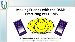Making Friends DSM - PPT File