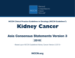 (NCCN Guidelines®) Kidney Cancer