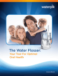 3 Credit Hours The Water Flosser