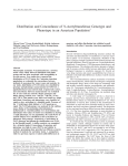 Distribution and Concordance of N-Acetyltransferase Genotype and