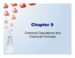 Chapter 9 - Preparatory Chemistry