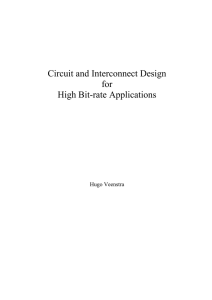 “Circuit and interconnect design for high bit