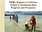 Ancha Srinivasan_ADB`s Support to Climate Action in Southeast Asia