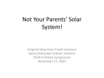 not your parents solar system 2014 - cristinscordato