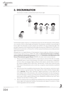 3. discrimination - Council of Europe