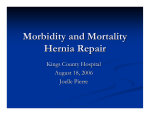 Morbidity And Mortality Hernia Repair