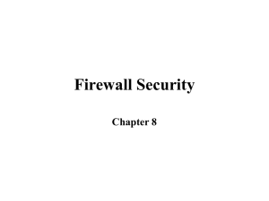 Firewalls