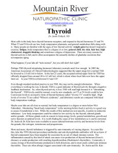 Thyroid - Mountain-River Naturopathic Clinic