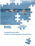 Sustainable Financing Options for a Marine Protected Area Network