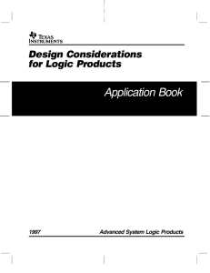 Design Considerations For Logic Products