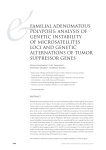familial adenomatous polyposis: analysis of genetic instability of