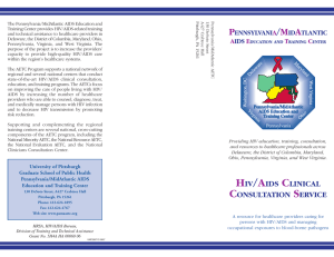 28071C PA/AIDS BOOKLET - MidAtlantic AIDS Education and